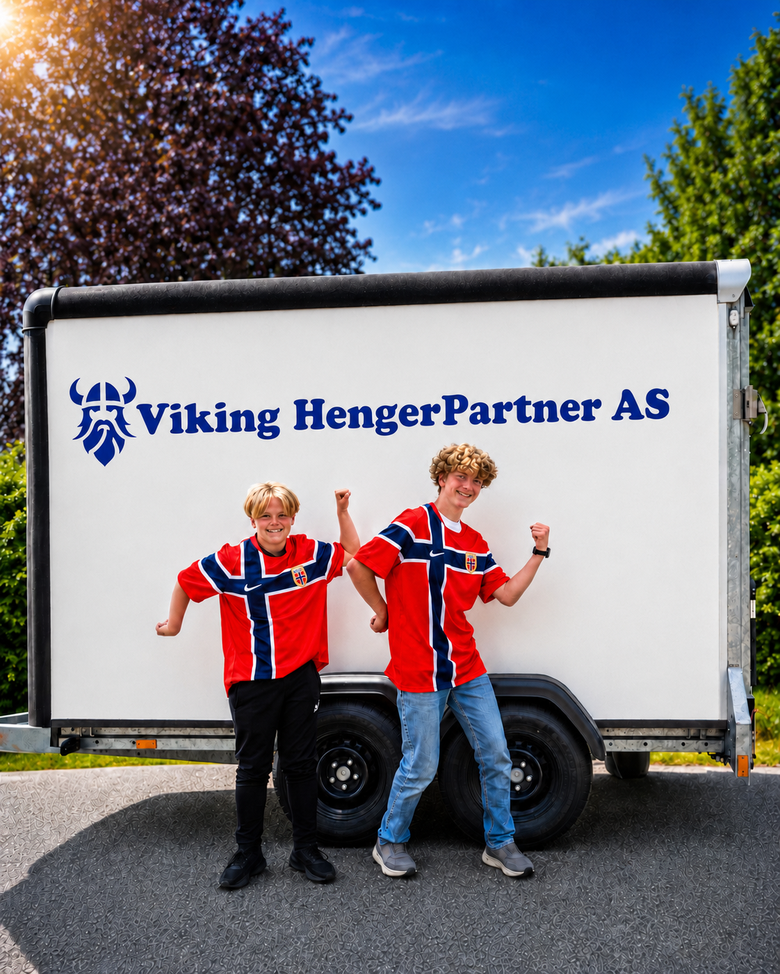 Henra skaphenger 2000kg / med lastesurringer