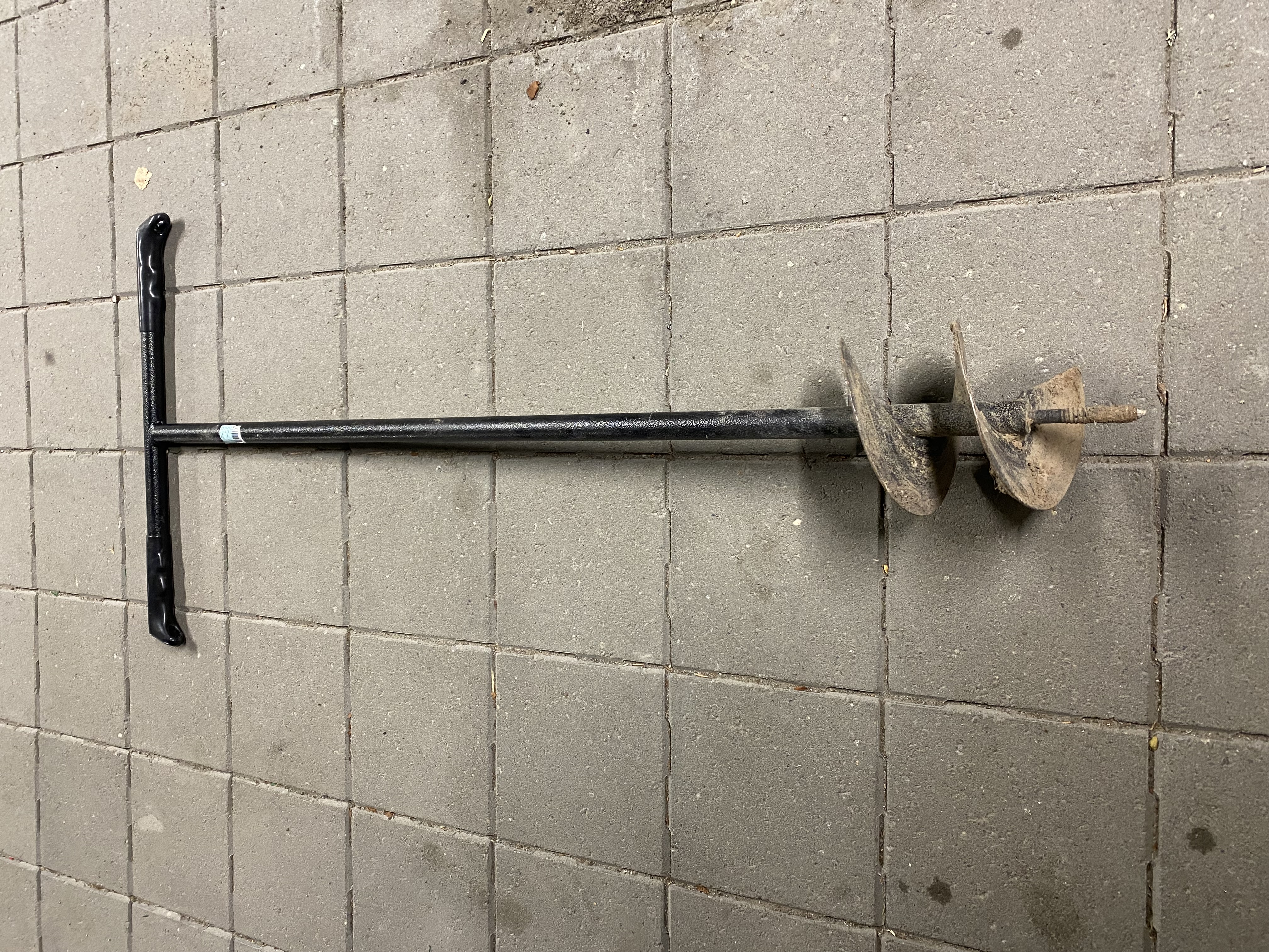 Jordbor / håndbor til stolper og planting. 