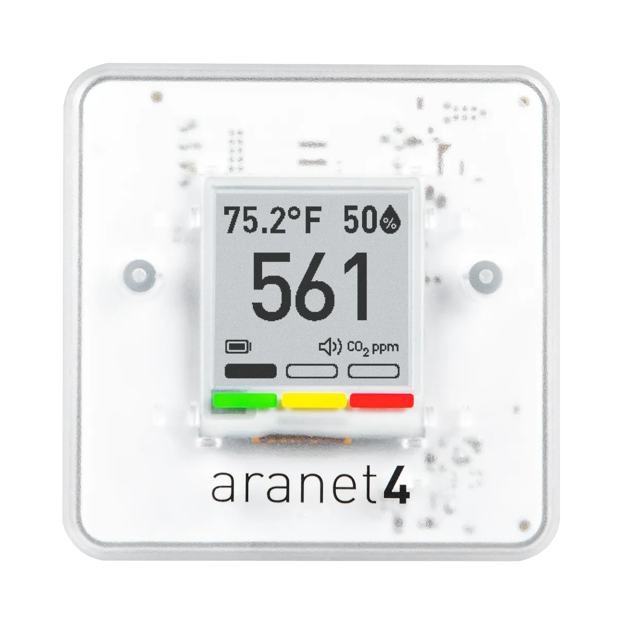 Aranet4 carbon dioxide measurement device