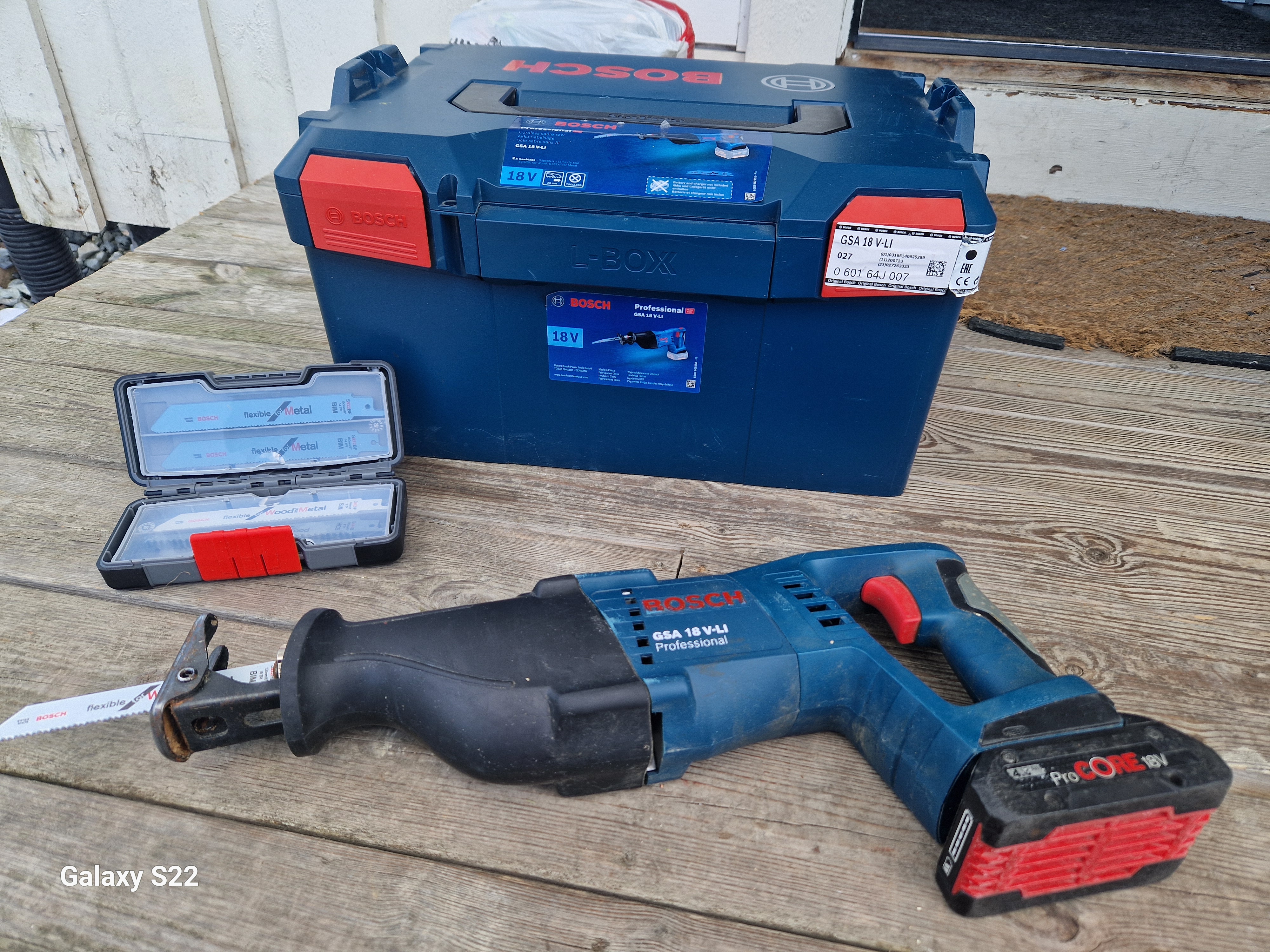 Bosch professional gsa bajonettsag