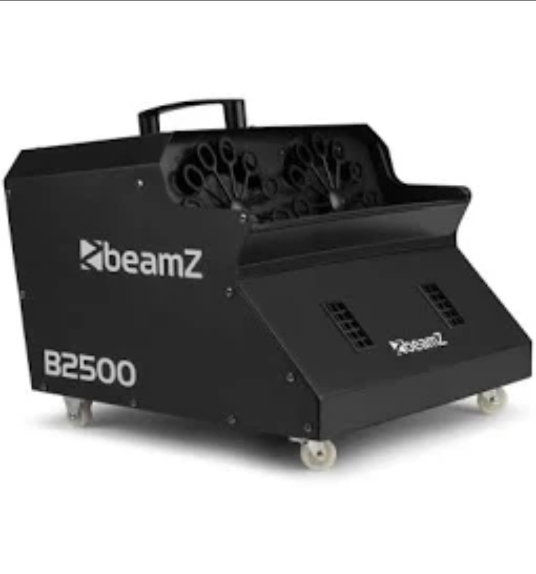 Beamz b2500 professionell bubbelmaskin