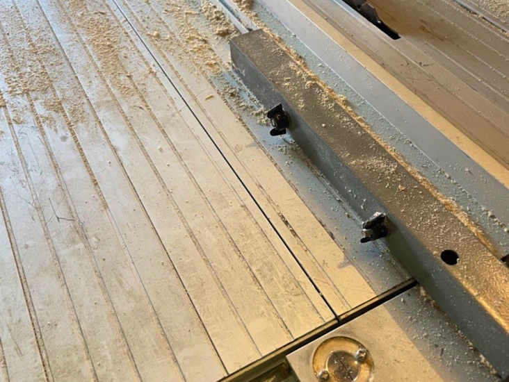 Sågbord, modell större