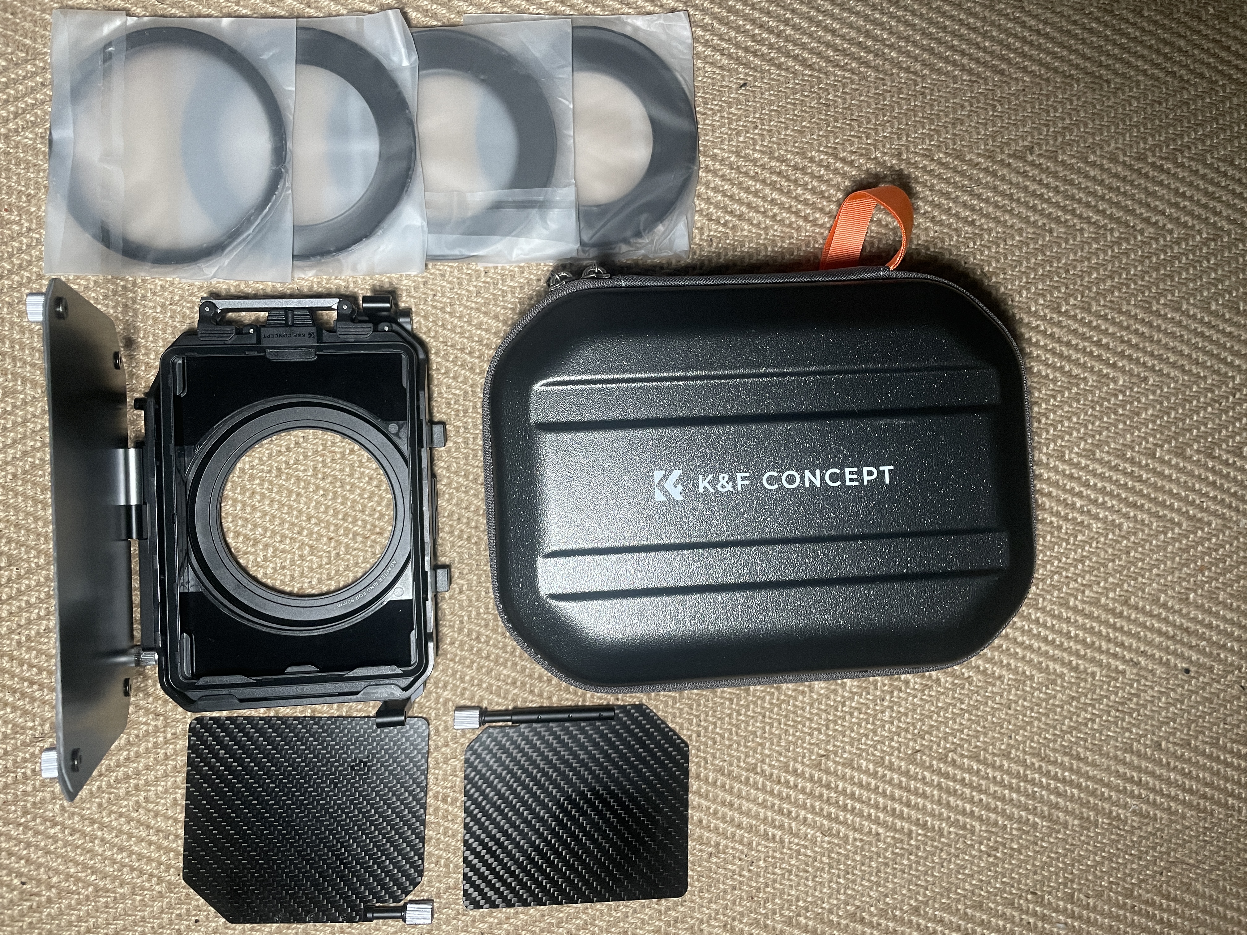 Matte box pro kit 67/72/77/82/95mm adapters
