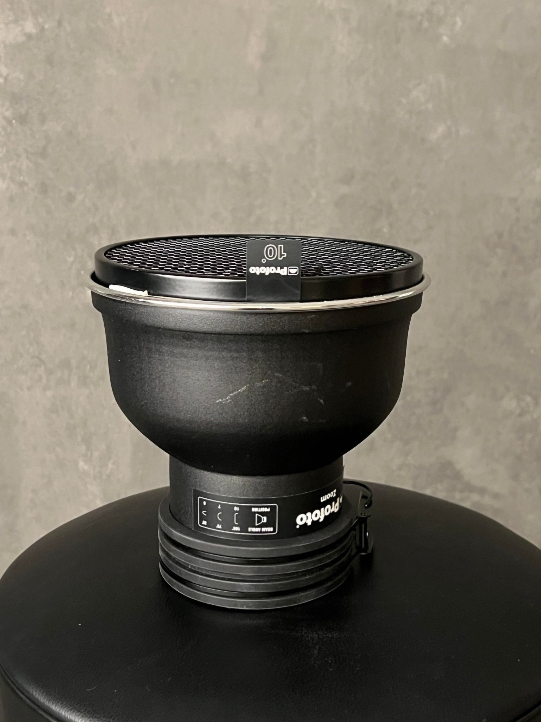 Zoom reflector med 10 grader grid