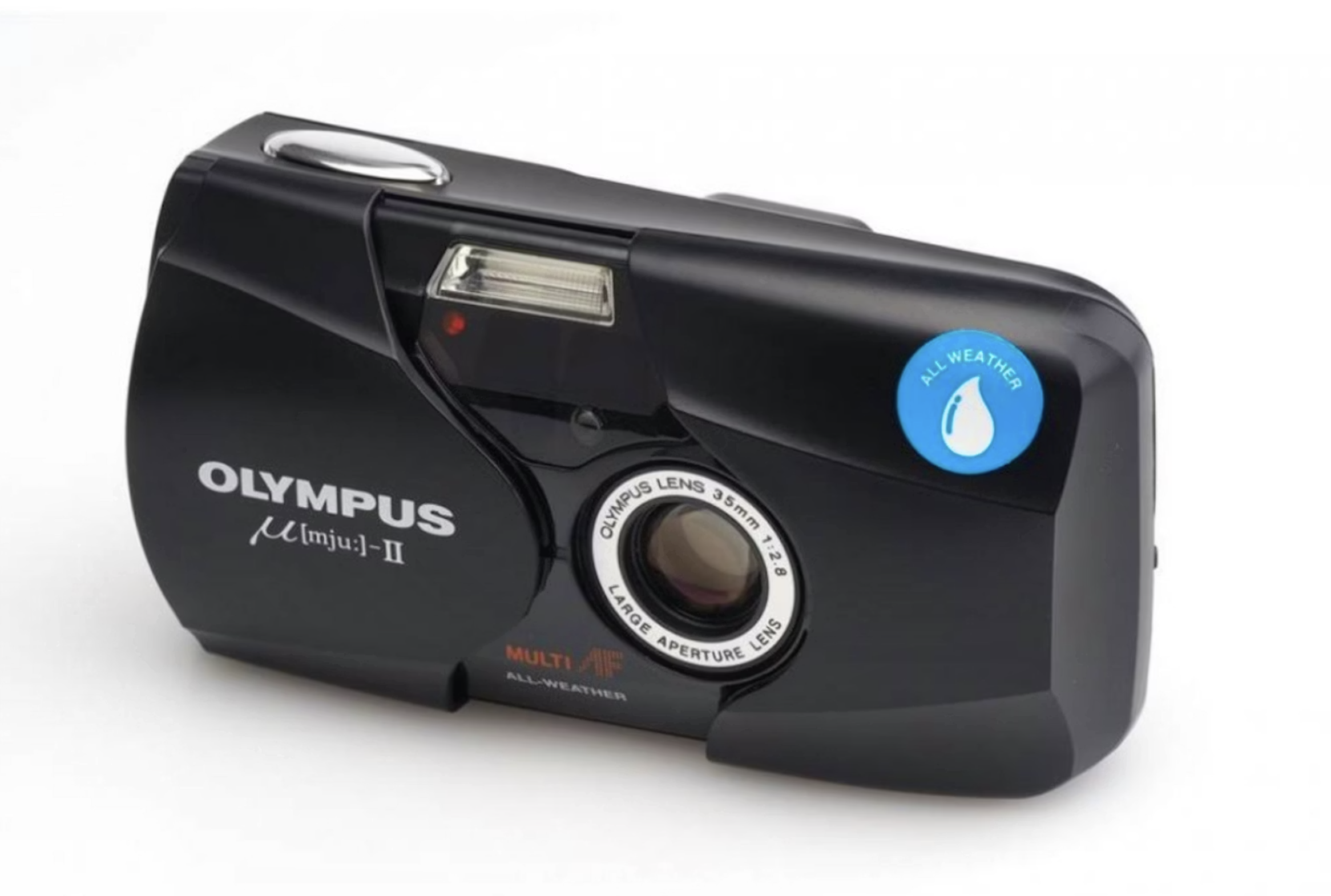 Olympus mju ii 35mm 2.8 point and shoot film camera