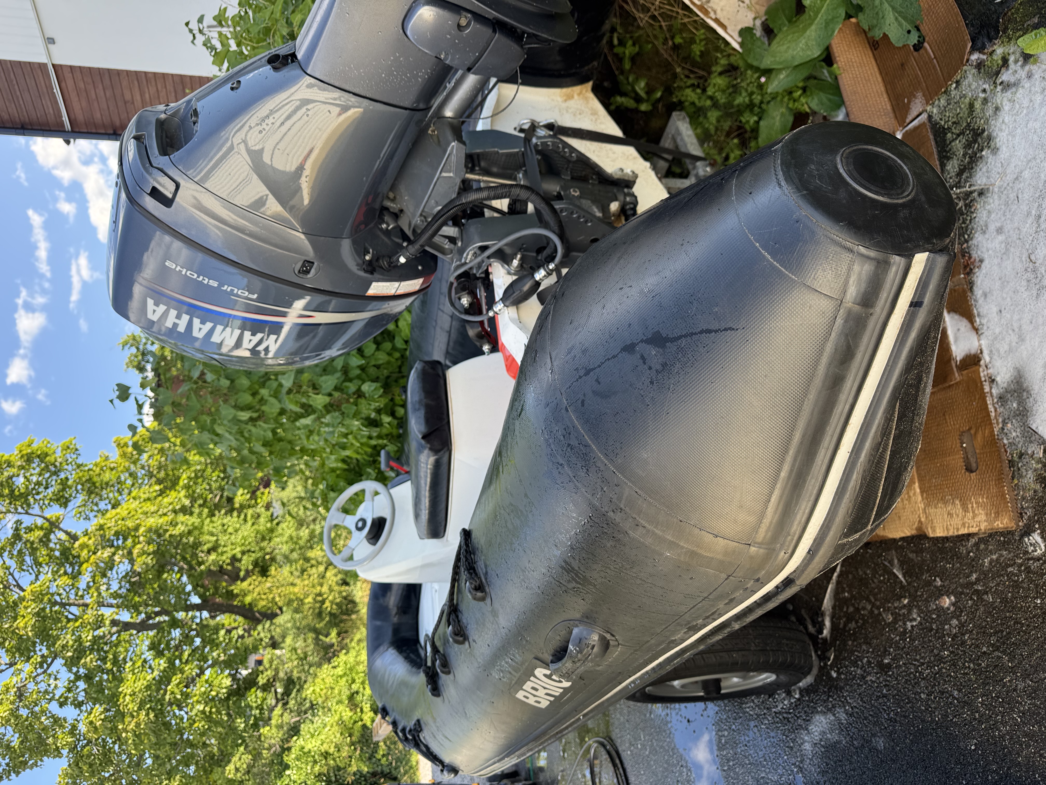 Rib - brig falcon 450 med 60 hk yamaha