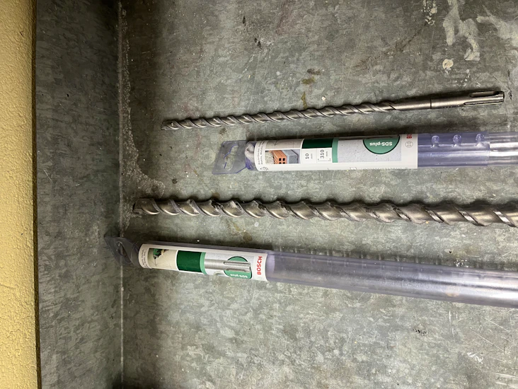 Betongborr - 10mm, 16mm, 20mm