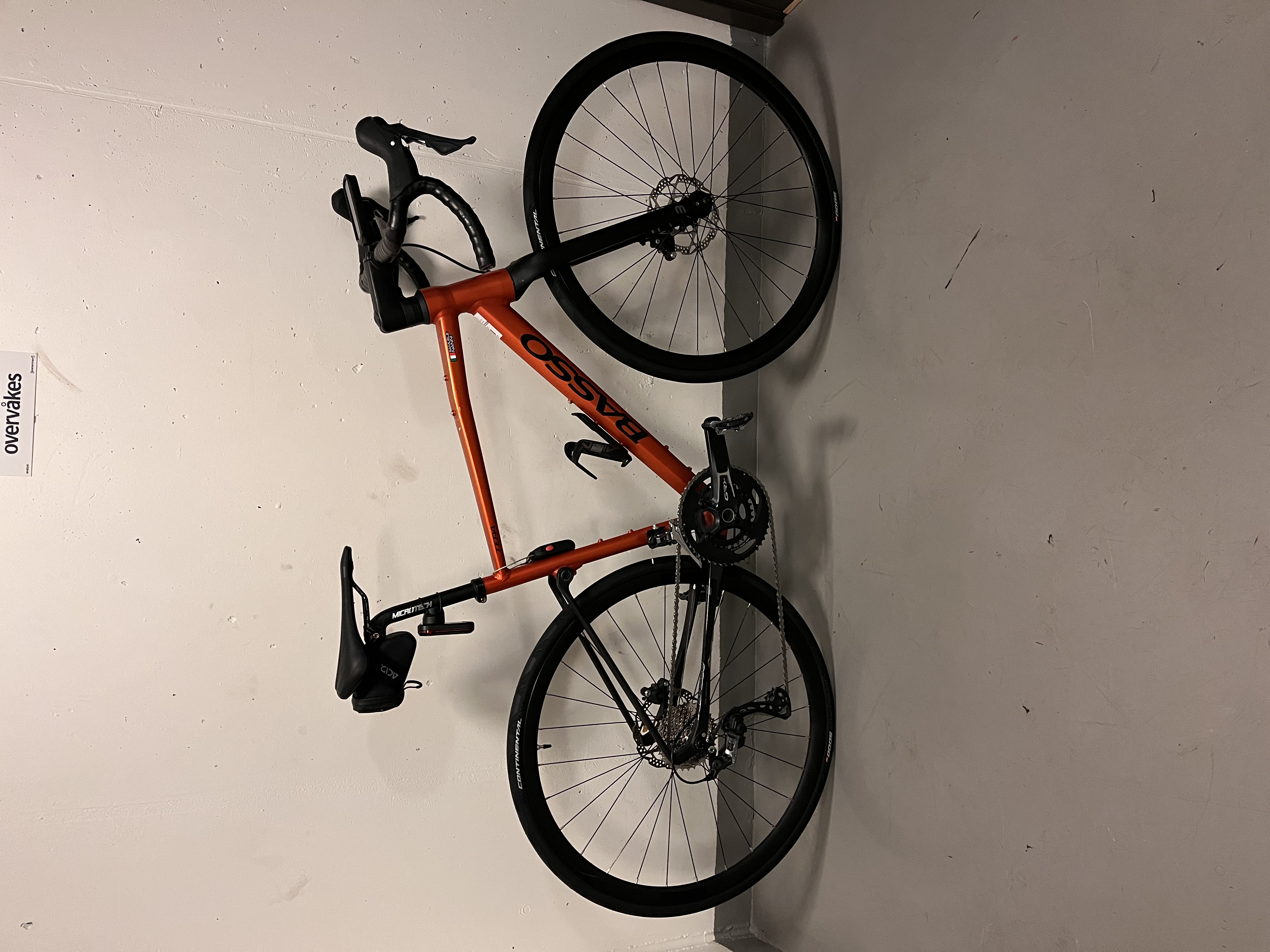 Landeveissykkel basso tera størrelse m