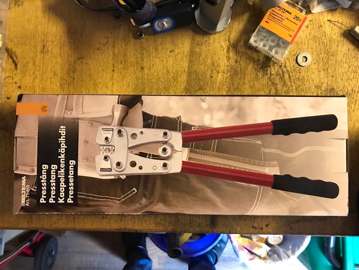 Pressverktyg / kabelskotång