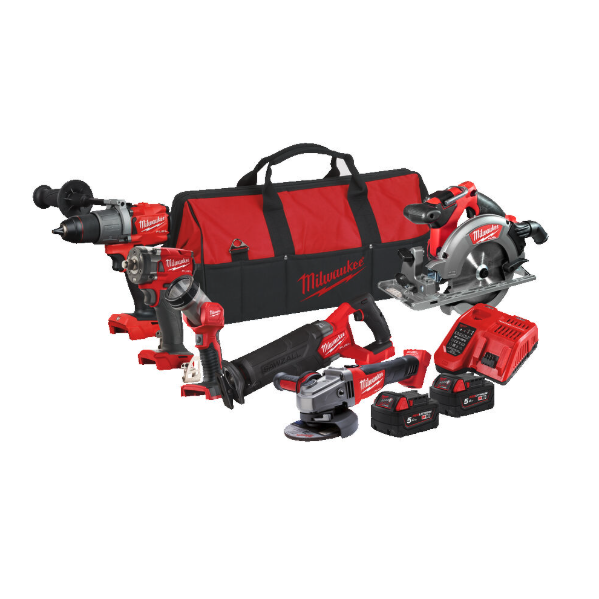 Milwaukee m18 fpp6h3-502b verktøysett