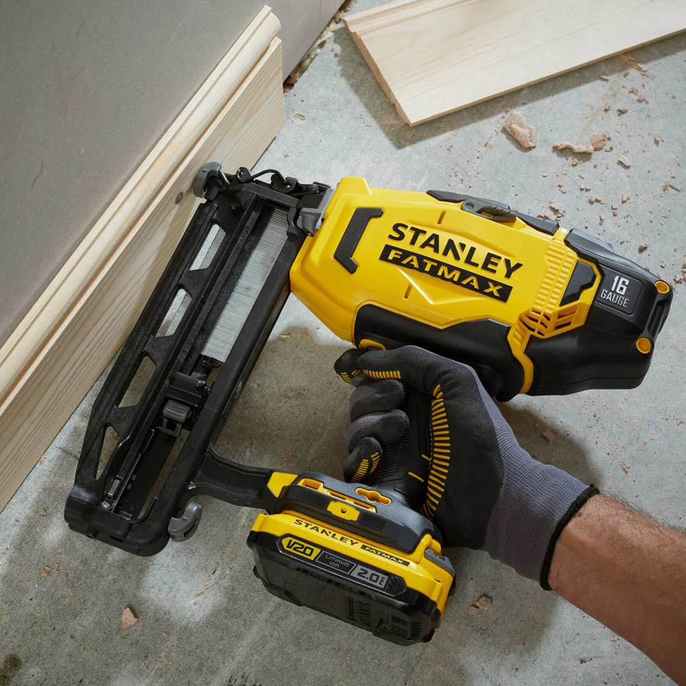 Stanley 18v v20 16 gauge finishing nailer