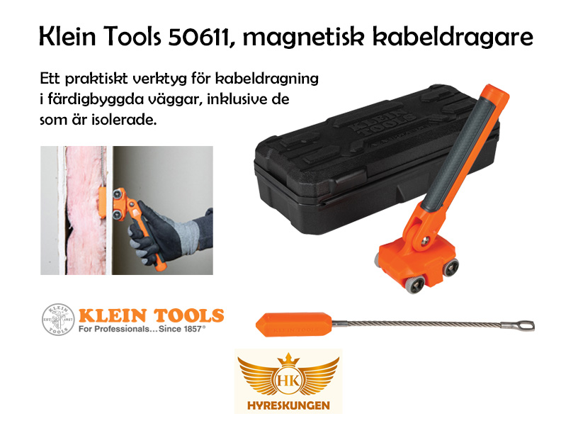 Klein tools 50611, magnetisk kabeldragare