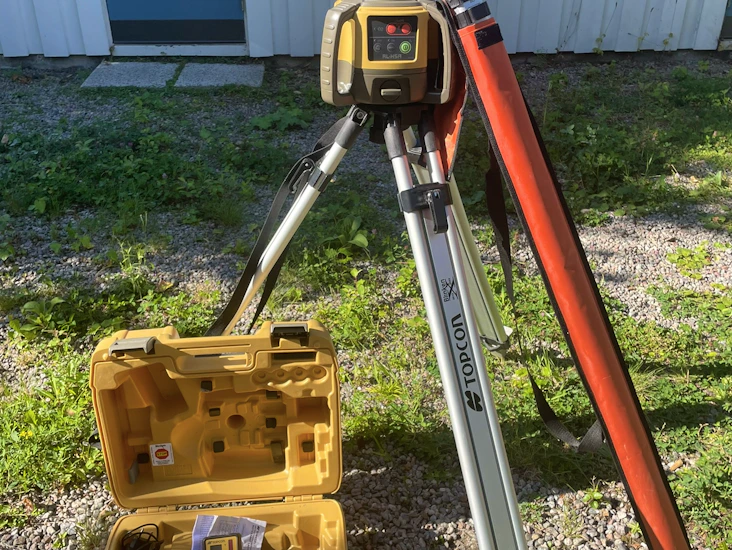 Rotation laser topcon