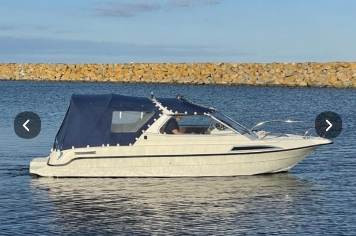 Daycruiser för 6 i limhamn - örnvik 635 gp, 135 hk med kapell