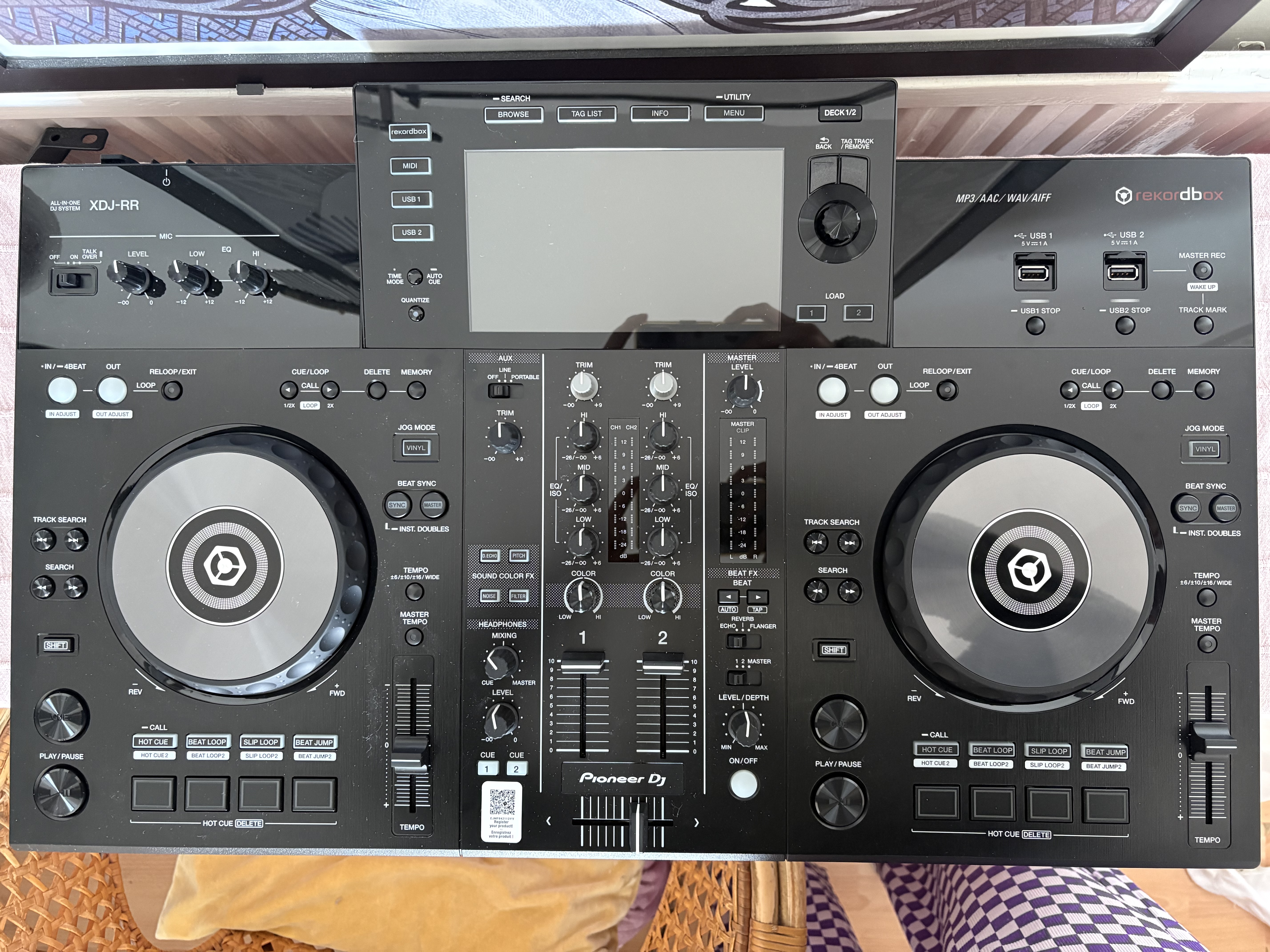 Pioneer xdj-rr dj decks 