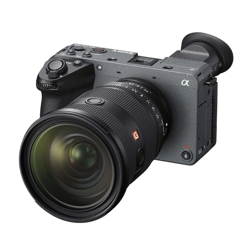 Sony alpha fx2 cinema camera evf 4k + 16-35/24-70mm f2.8 gmaster top handle xlr full frame a74 33mp photo video fx3 iv