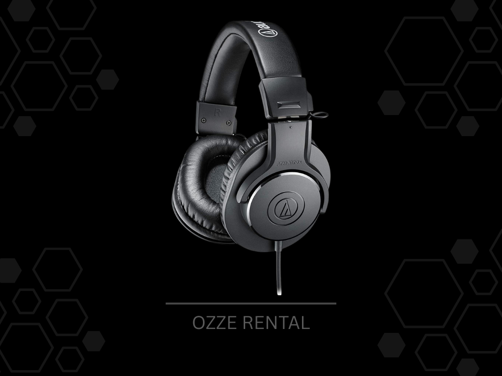 Audio-technica ath-m20x professional monitor headphones black