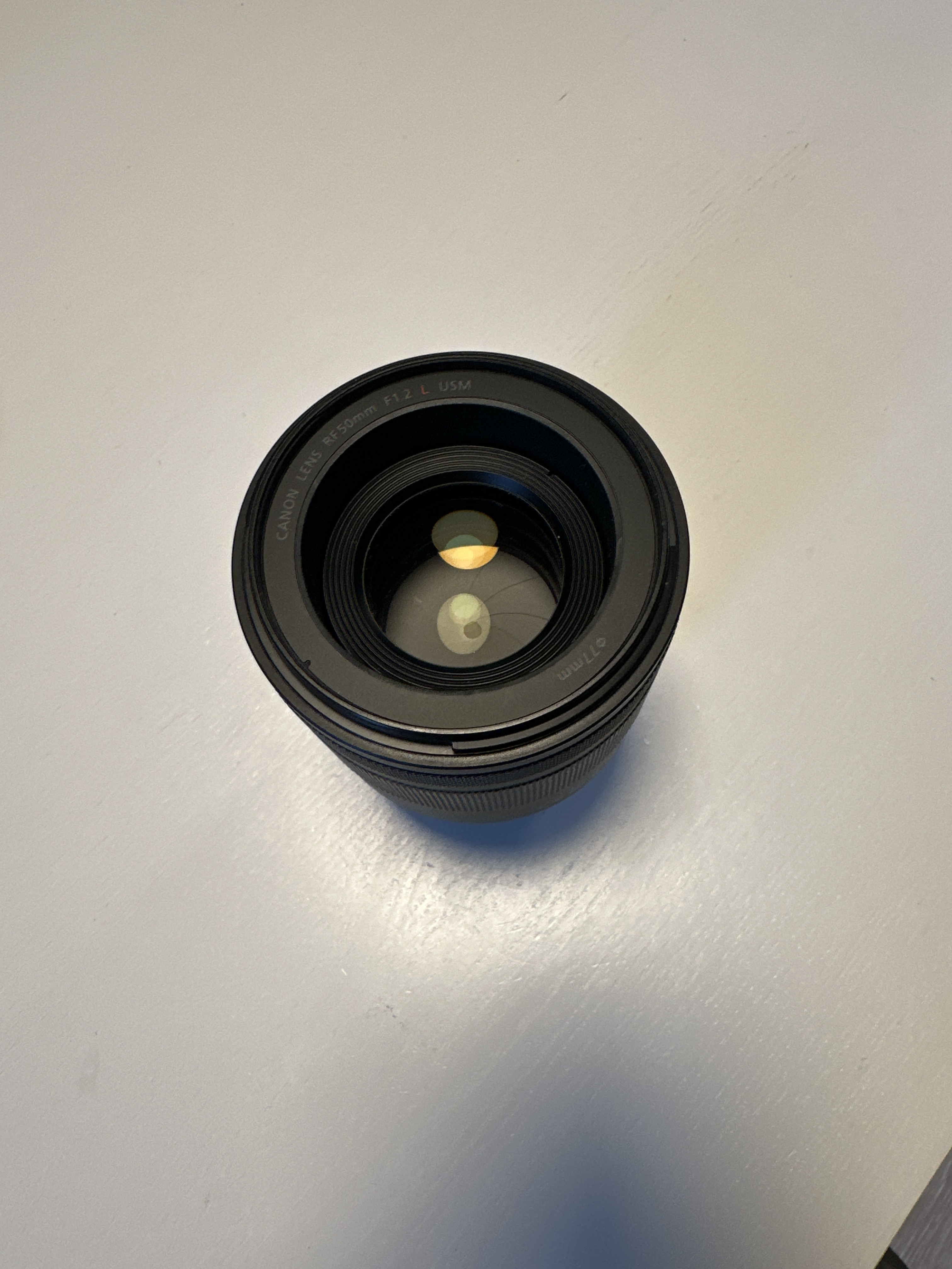 Canon rf 50 mm 1.2. 