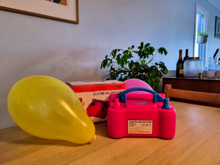 Elektrisk ballongpumpe