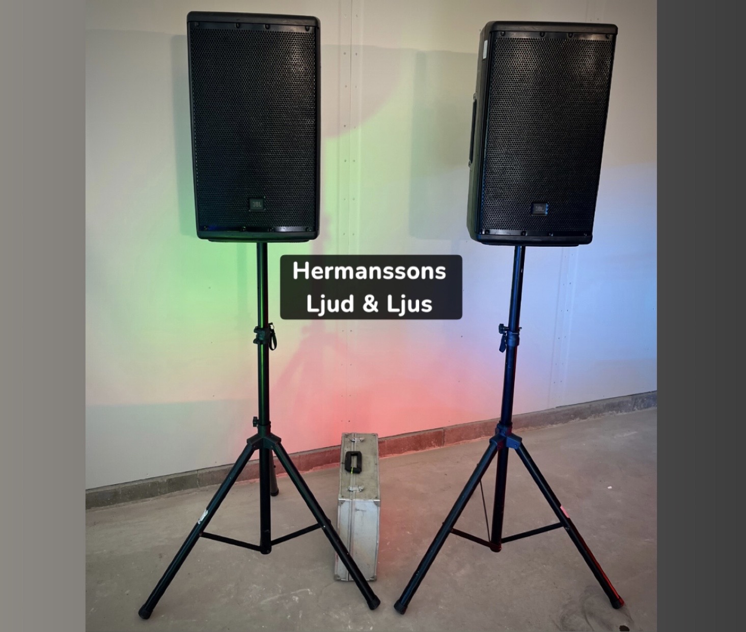 2st aktiva jbl högtalare.