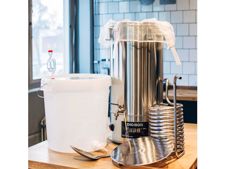 Startpakke for brygging og flasking (brew in a bag)