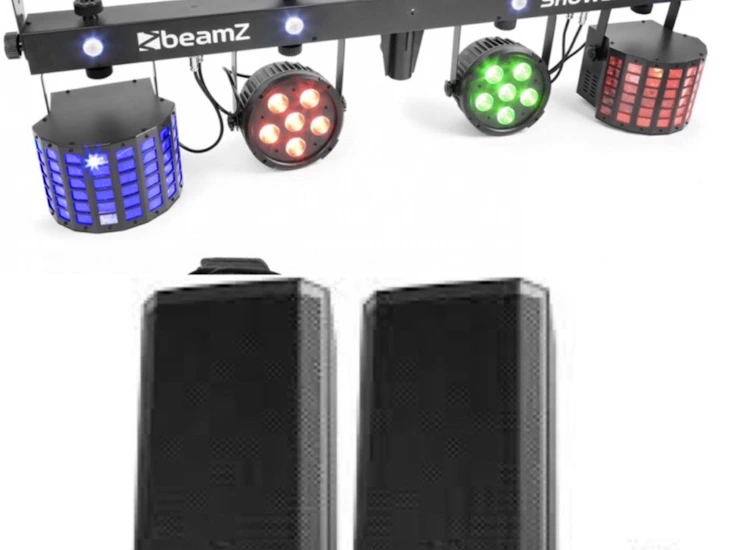 Hemmafest 🥳🕺😎 ljud & ljus 2000 watt