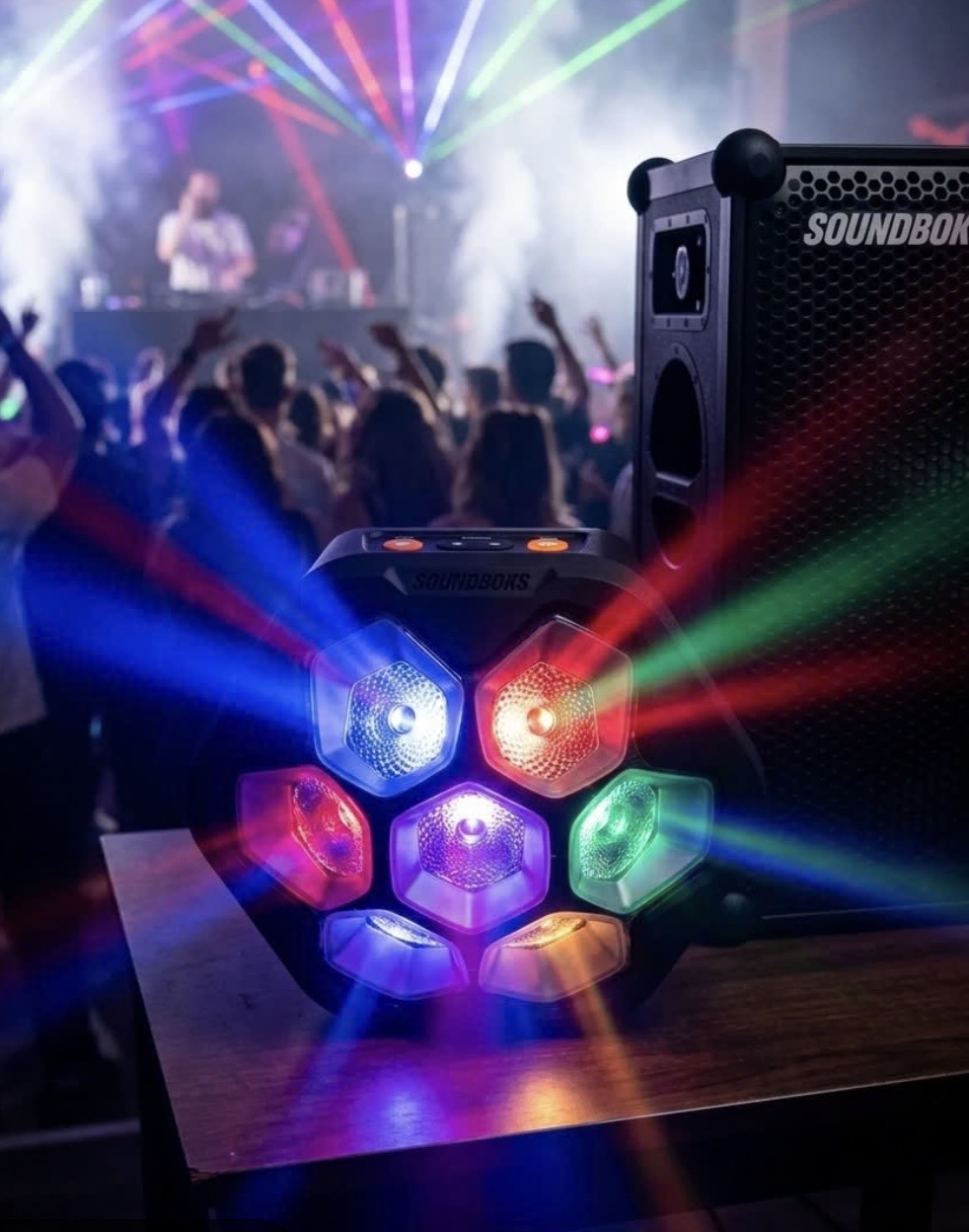 2st soundboks lightbox (batteridrivna)
