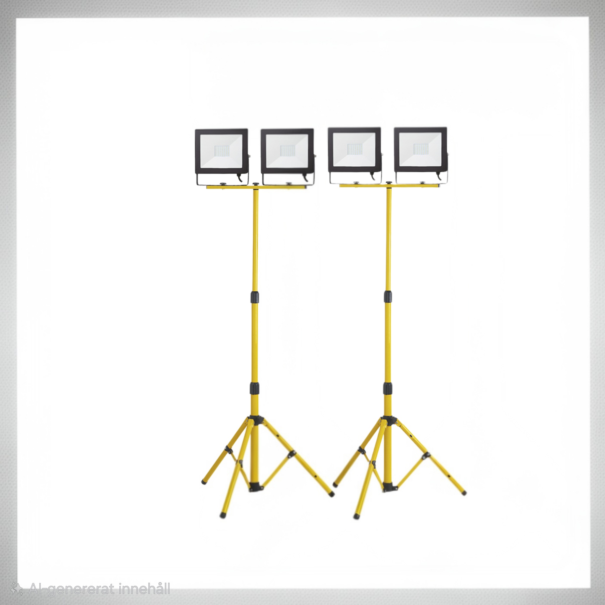 2 x arbetsbelysning. 4 x 50w