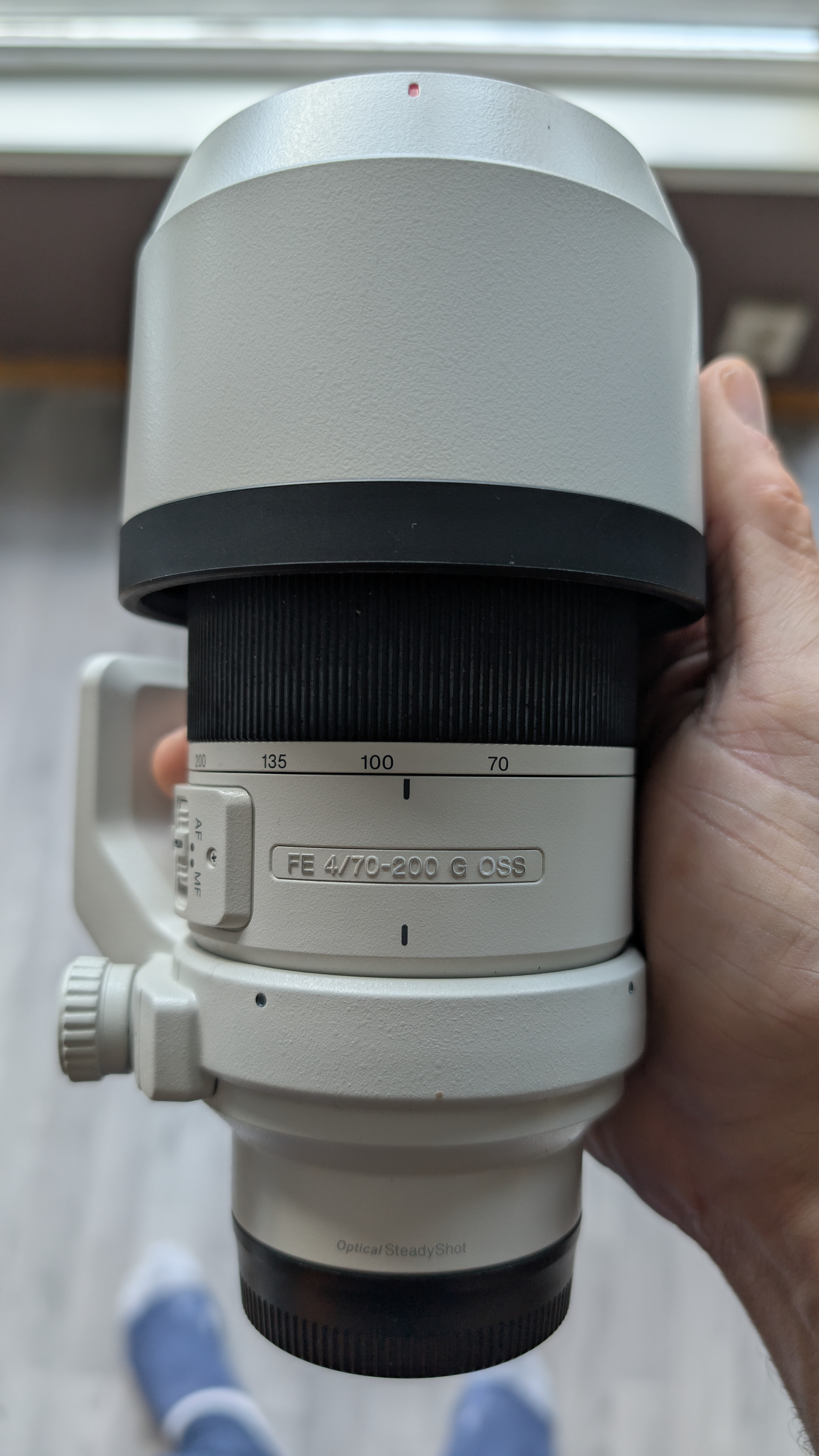 Sony fe 70-200 f/4 g oss speilreflekskamera objektiv linse