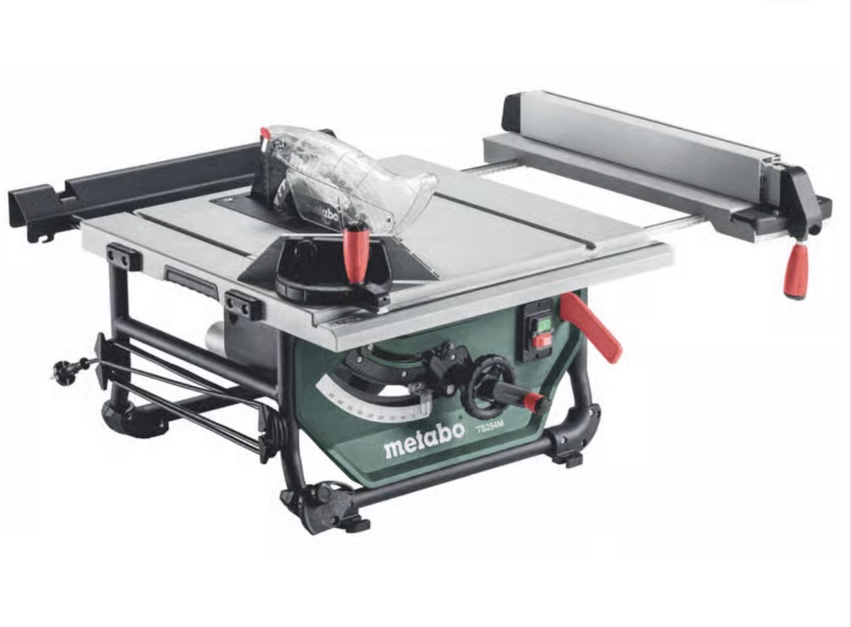 Metabo bordsag med stativ