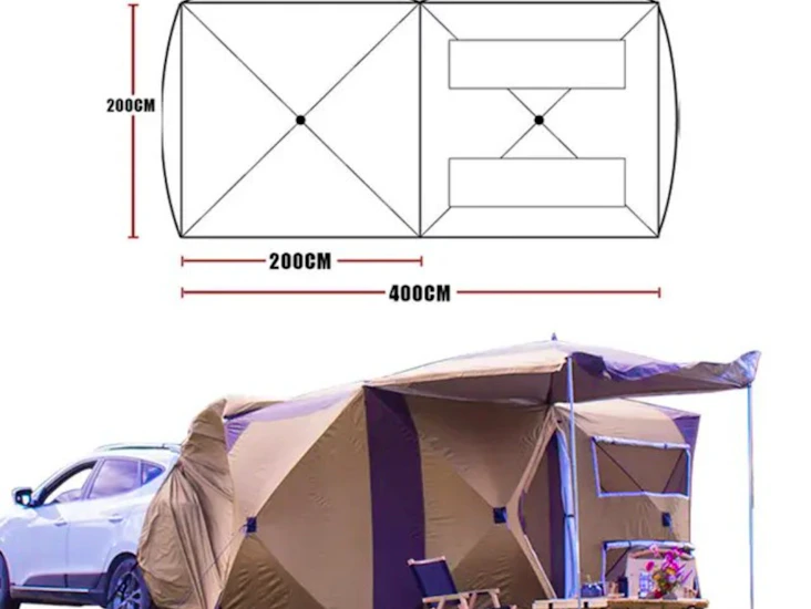 Multifunktionstält, biltält