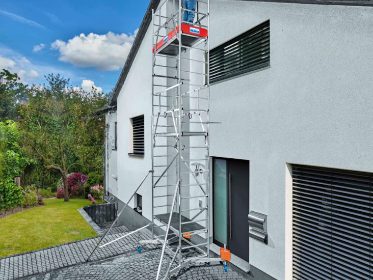 Rakennustelineet - työskentelykorkeus 7m