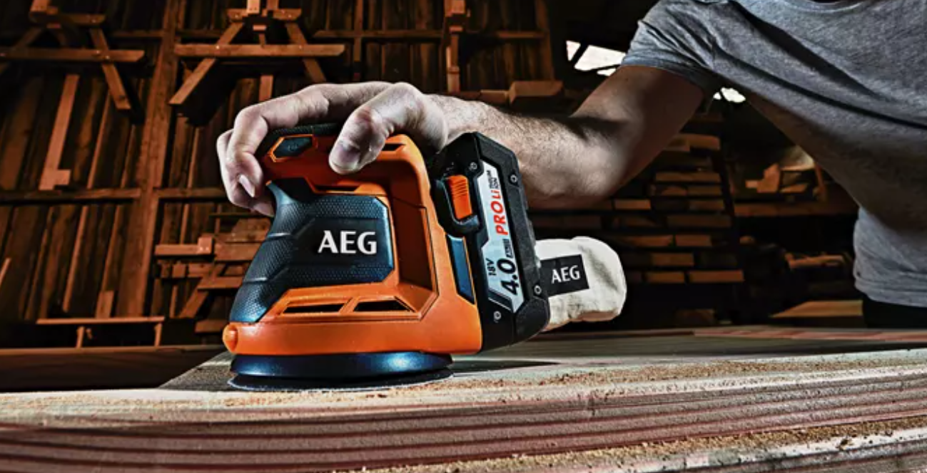 Excenterslip aeg -125 18v