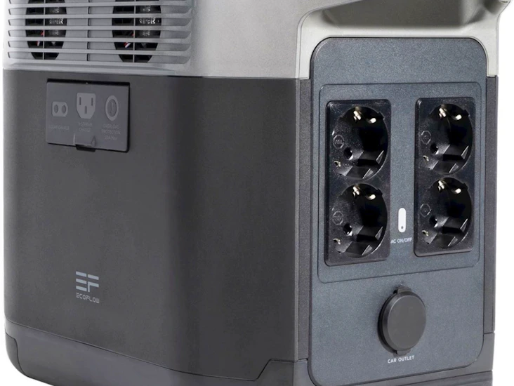 Ecoflow delta batterigenerator/elverk