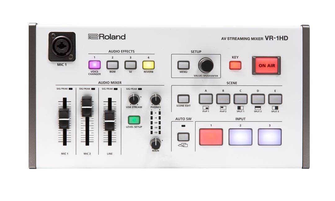 Roland vr-1hd streaming mixer