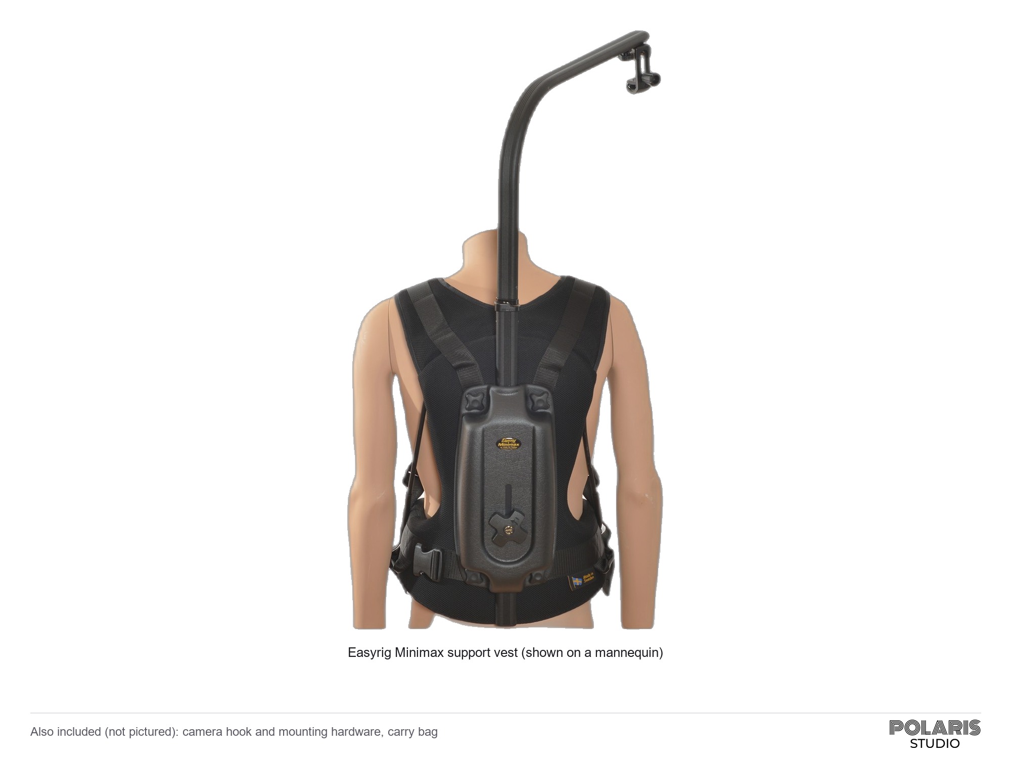 Easyrig minimax 2 to 7kg camera support vest, for handheld and gimbal days