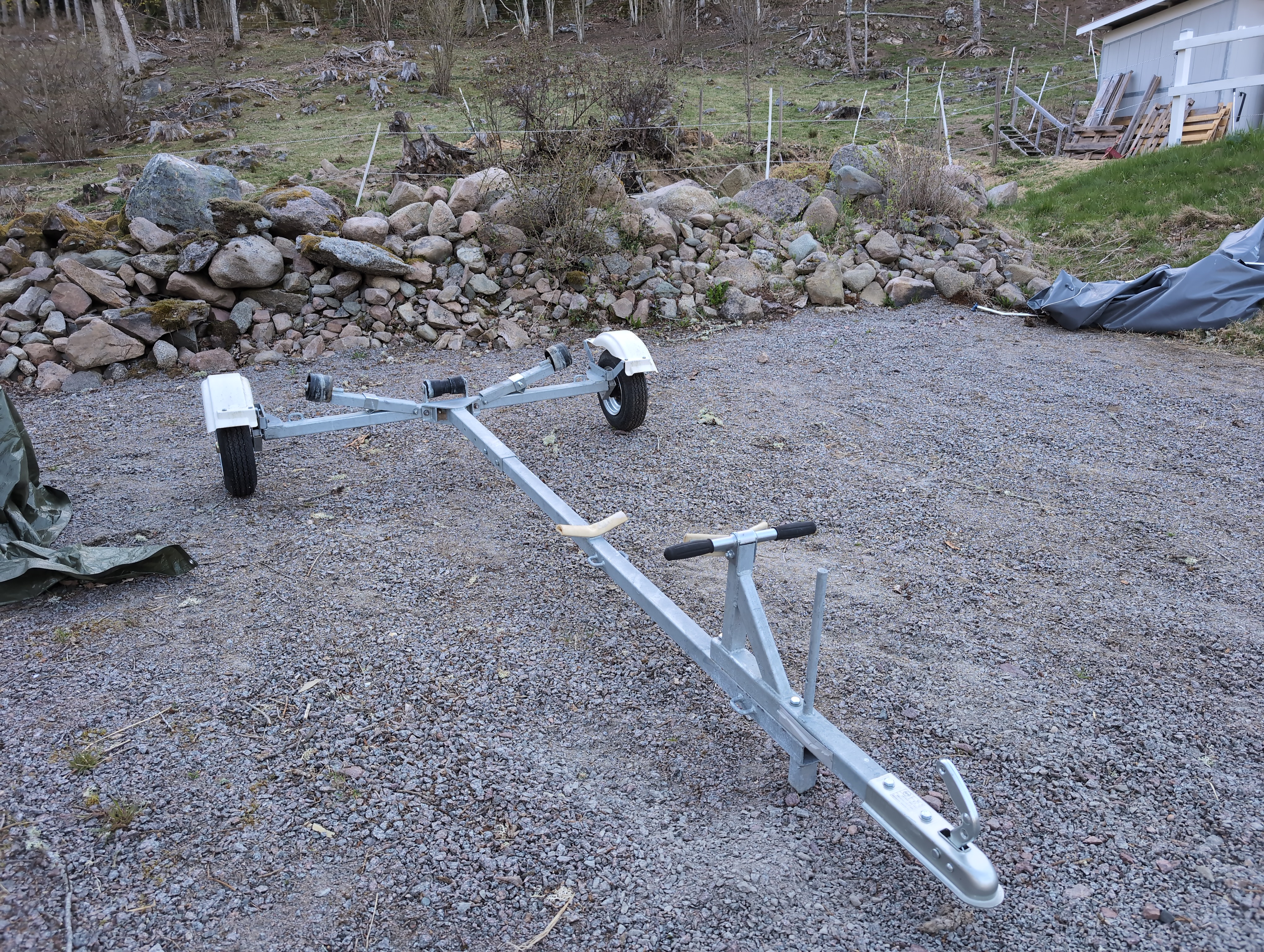 Båtsläp obromsat max 30kmh