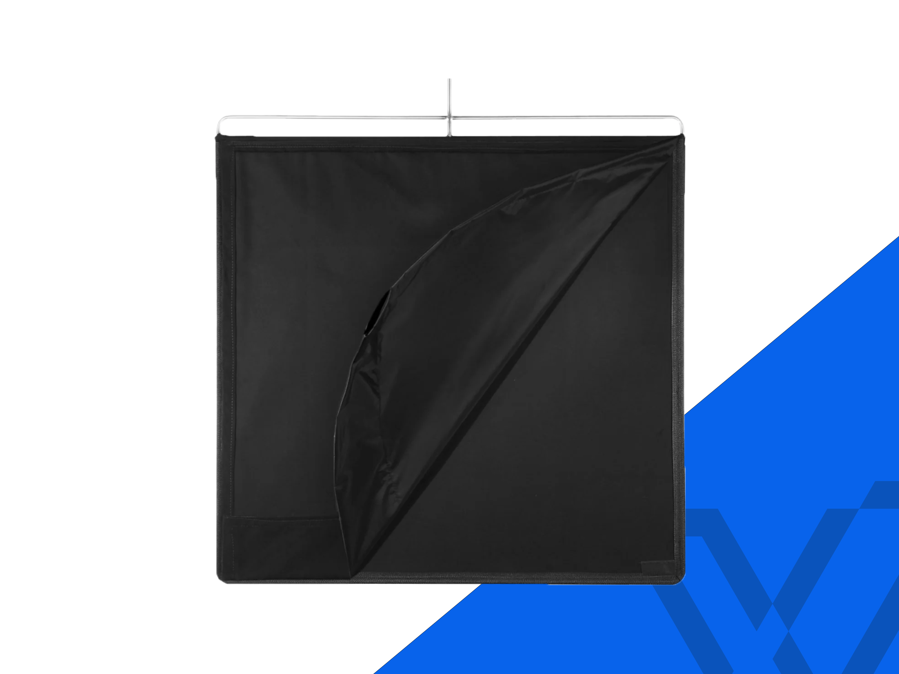 Modern studios 40" x 40" solid black floppy