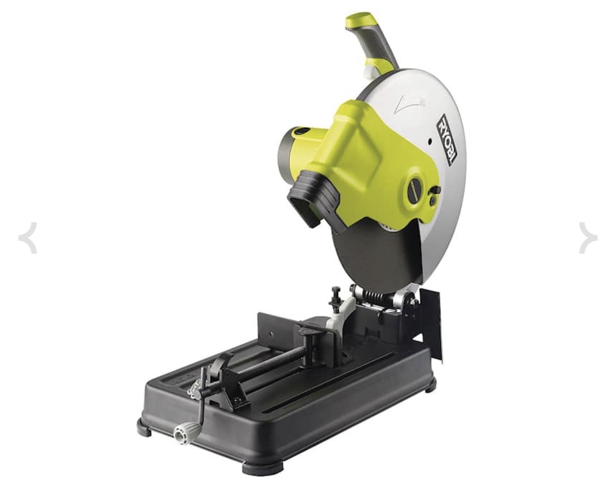 Ryobi metallkap 2300 watt kräver 16 amp säkring 
