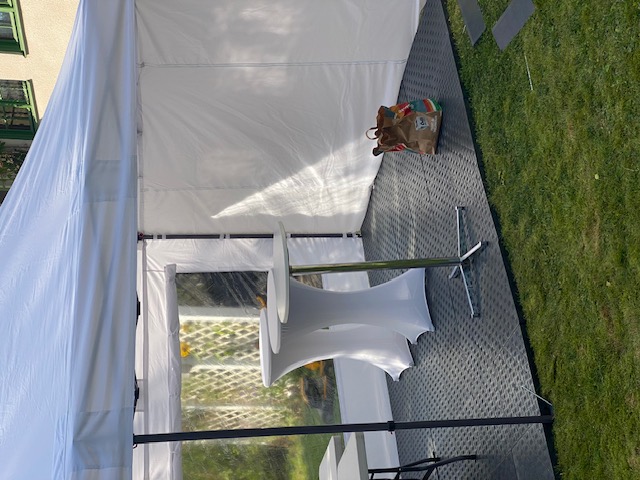 Snabbtält 3x6m partytält 3x6 m vitt partytält