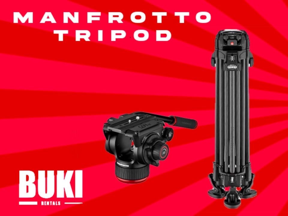 Manfrotto fluid head tripod 