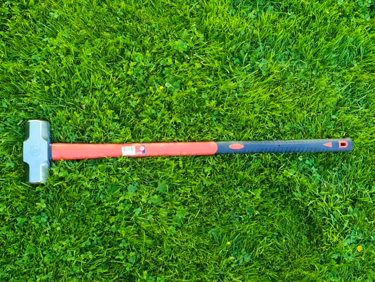 Slegge 3.5kg med langt skaft