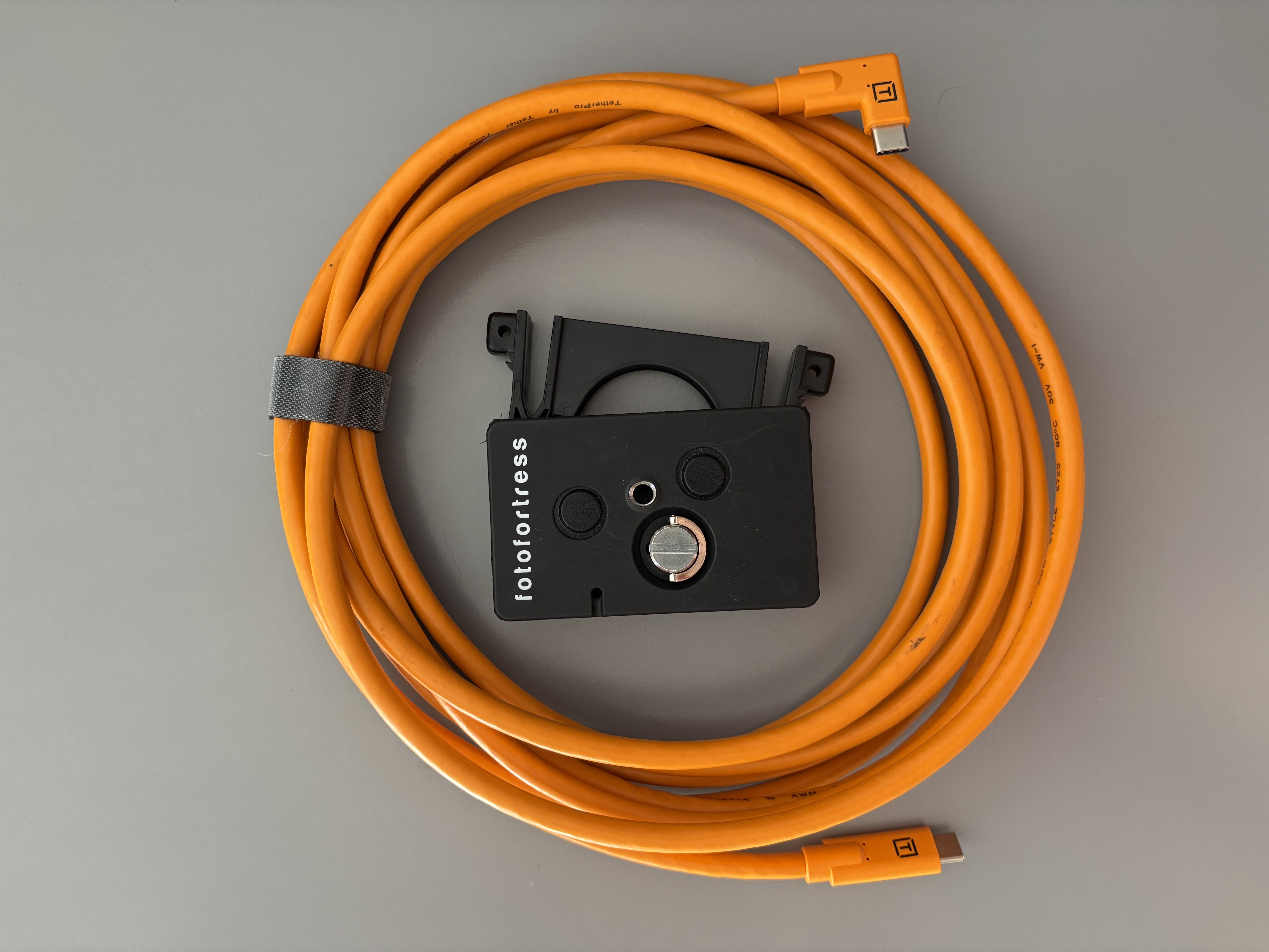 Tether tools usb c cable 4.6m + fotofortress tether lock