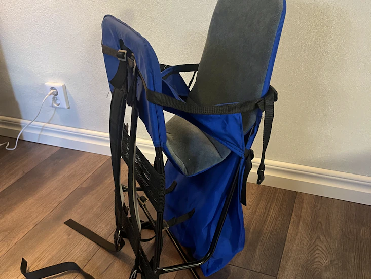 Bärstol haglöfs + regnskydd