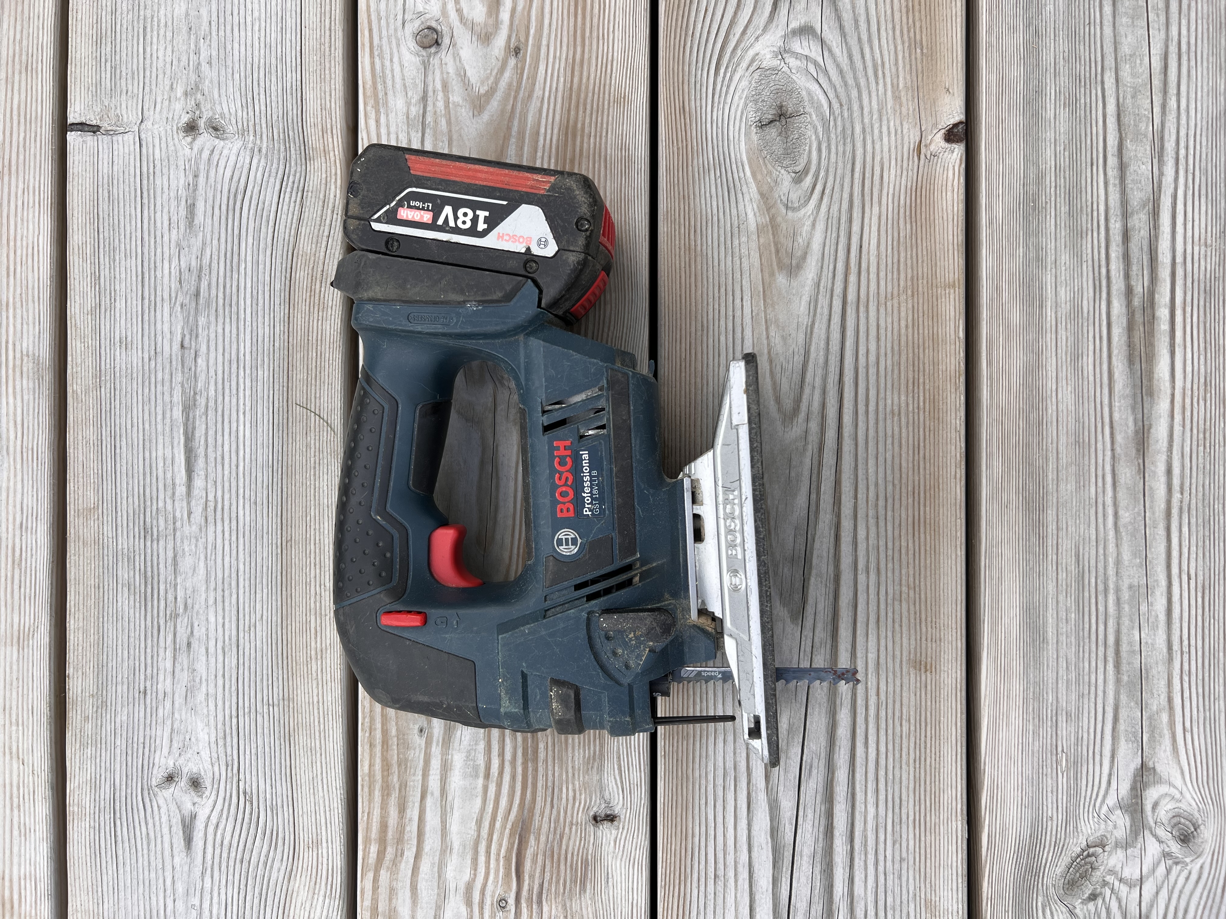 Batteridriven sticksåg 