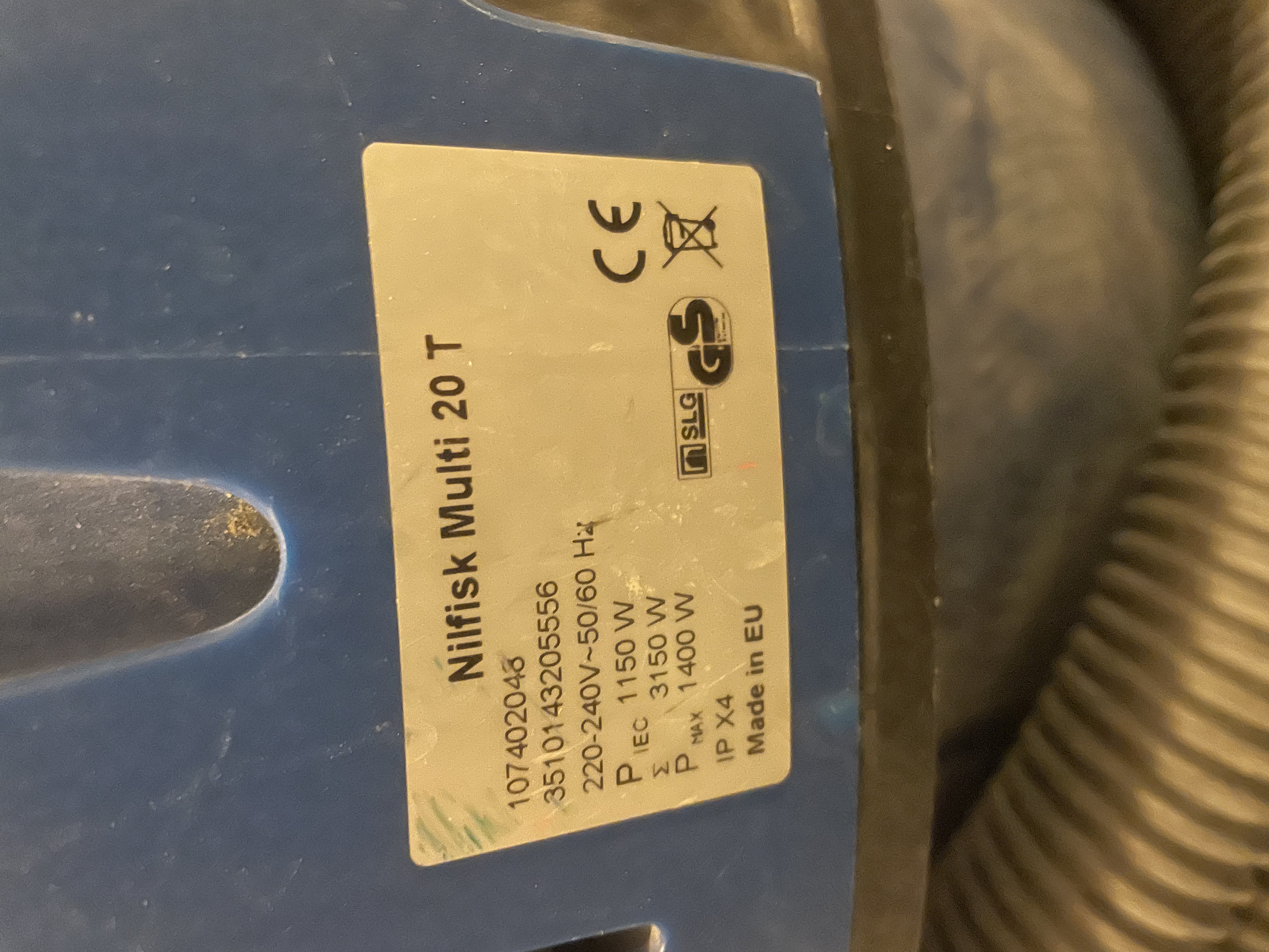 Nilfisk multi 20t