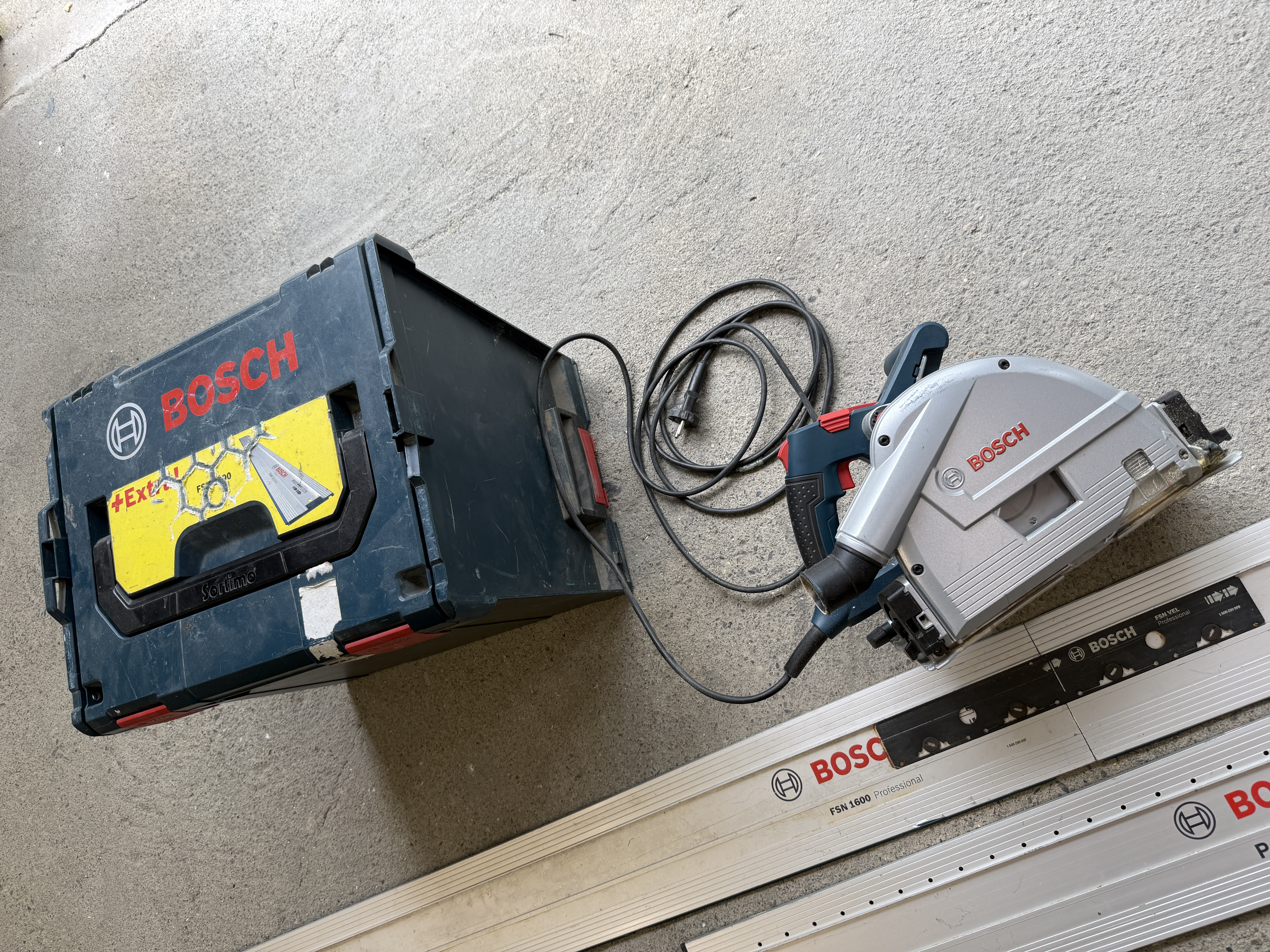 Bosch dykksag med skinner ++