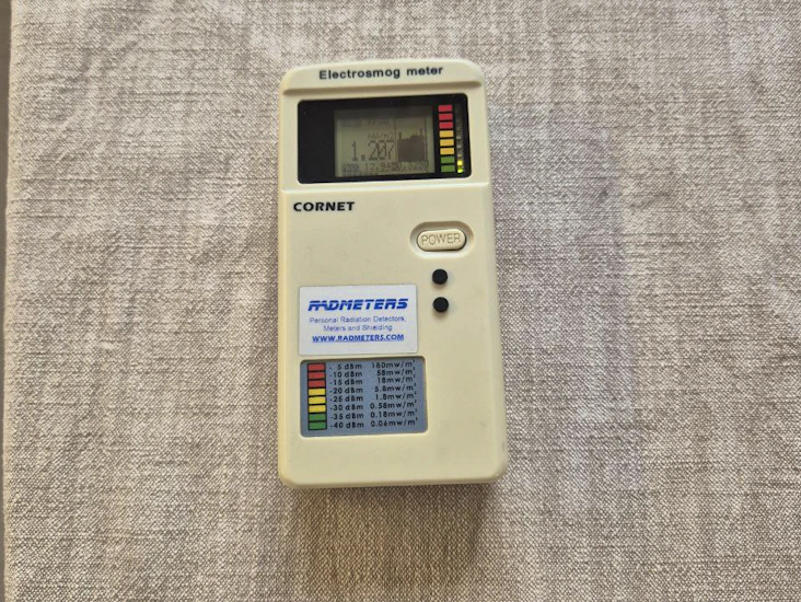 Cornet ed78s – elektrosmog-mätare (rf + gauss/lf) – mät trådlös strålning och magnetfält