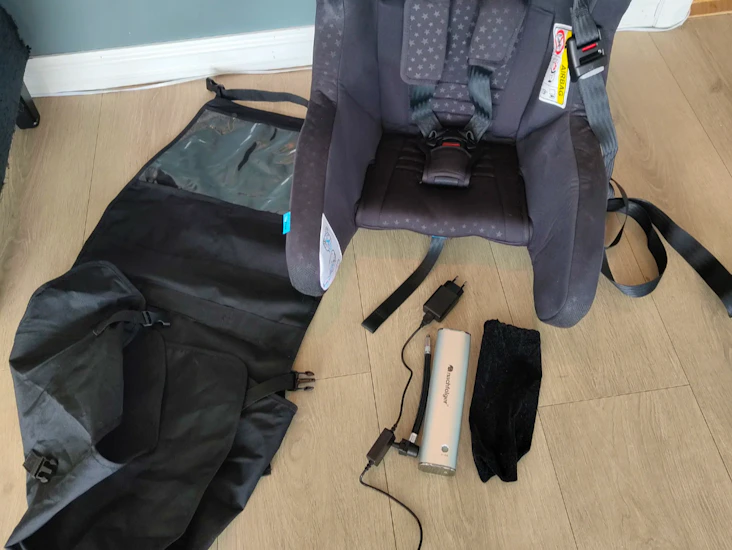 Nachfolger oppblåsbar reisebilstol opptil 5 år