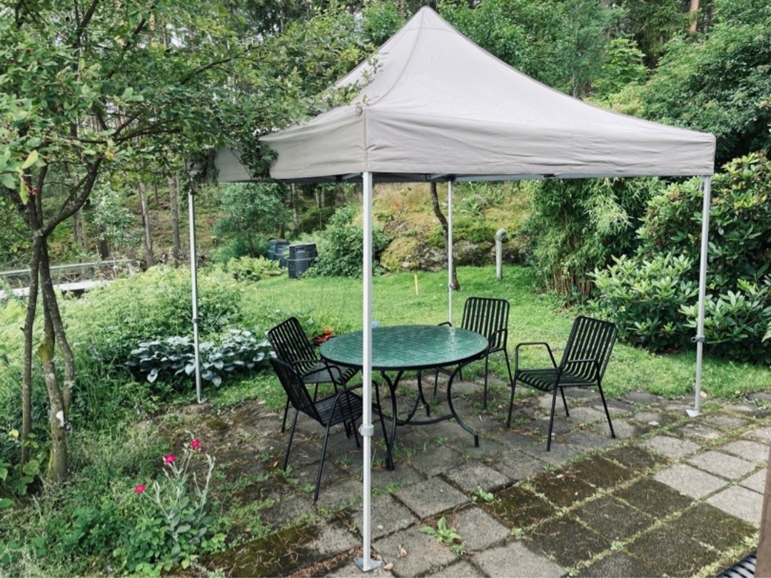 Partytält/snabbtält/eventtält 3x3 beige